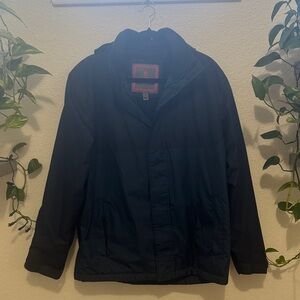 Free Country Men’s Blue Hooded Jacket Size M – Great Condition